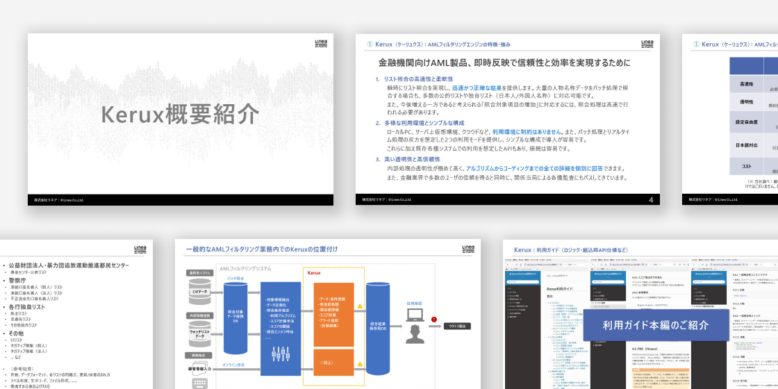 Kerux紹介資料